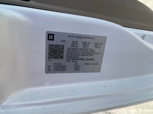 Used 2020 Chevrolet Express 2500 w/ Driver Convenience Package image 32