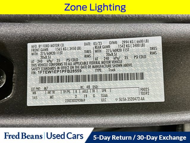 Certified 2023 Ford F150 XLT w/ Equipment Group 302A High AWD/4WD image 36
