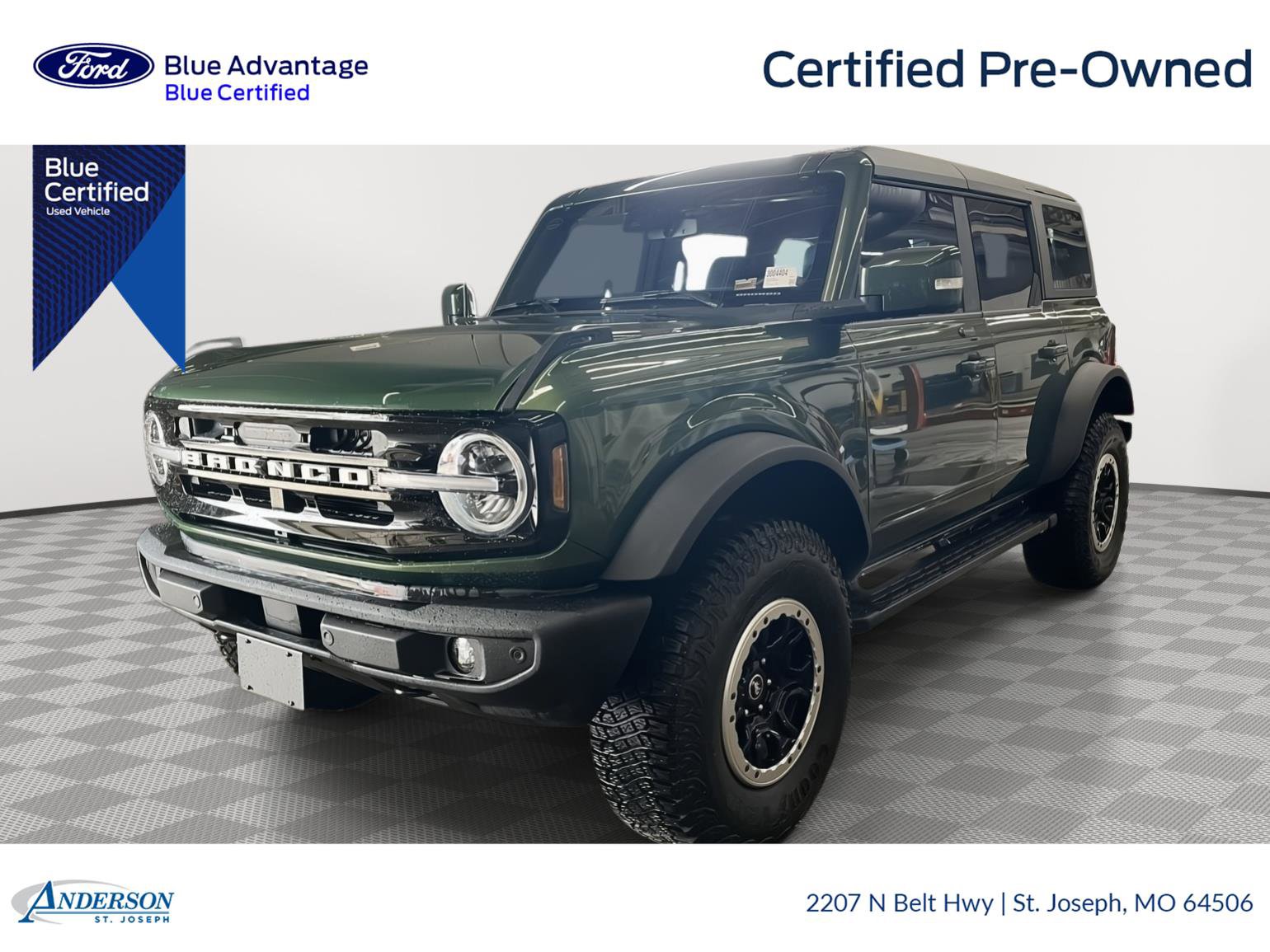 Certified 2022 Ford Bronco Outer Banks w/ Sasquatch Package