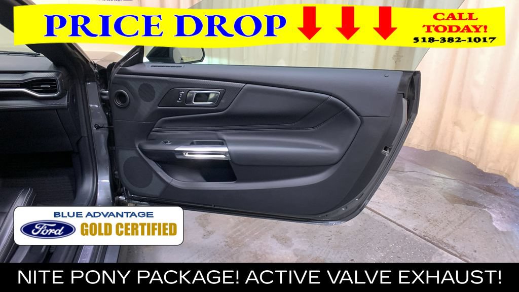 Certified 2025 Ford Mustang GT Premium w/ Mustang Nite Pony Package RWD image 11
