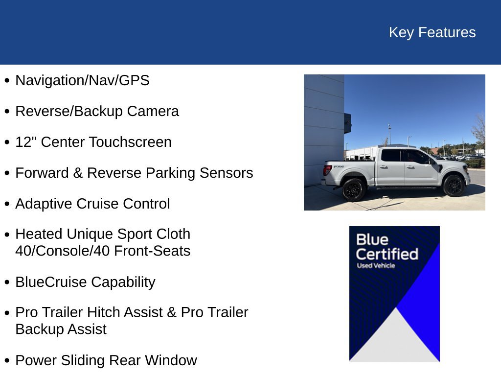 Certified 2024 Ford F150 XLT w/ Equipment Group 302A MID AWD/4WD image 28