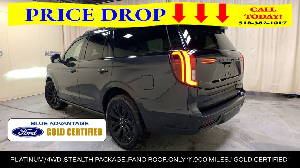 Certified 2025 Ford Expedition Platinum w/ Stealth Appearance Package AWD/4WD image 5