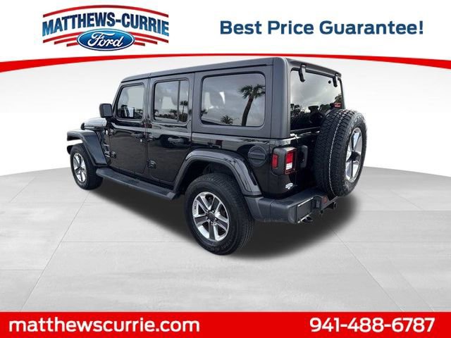 Used 2020 Jeep Wrangler Unlimited Sahara image 2