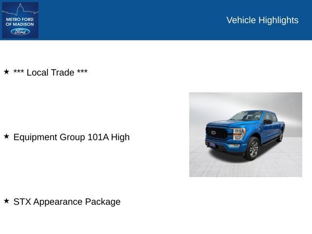 Certified 2021 Ford F150 XL w/ STX Appearance Package AWD/4WD image 2