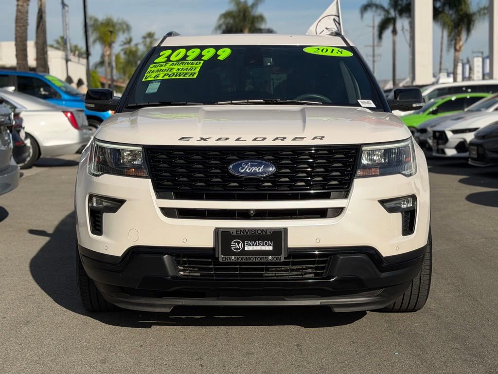 Certified 2018 Ford Explorer Sport w/ Equipment Group 401A image 5