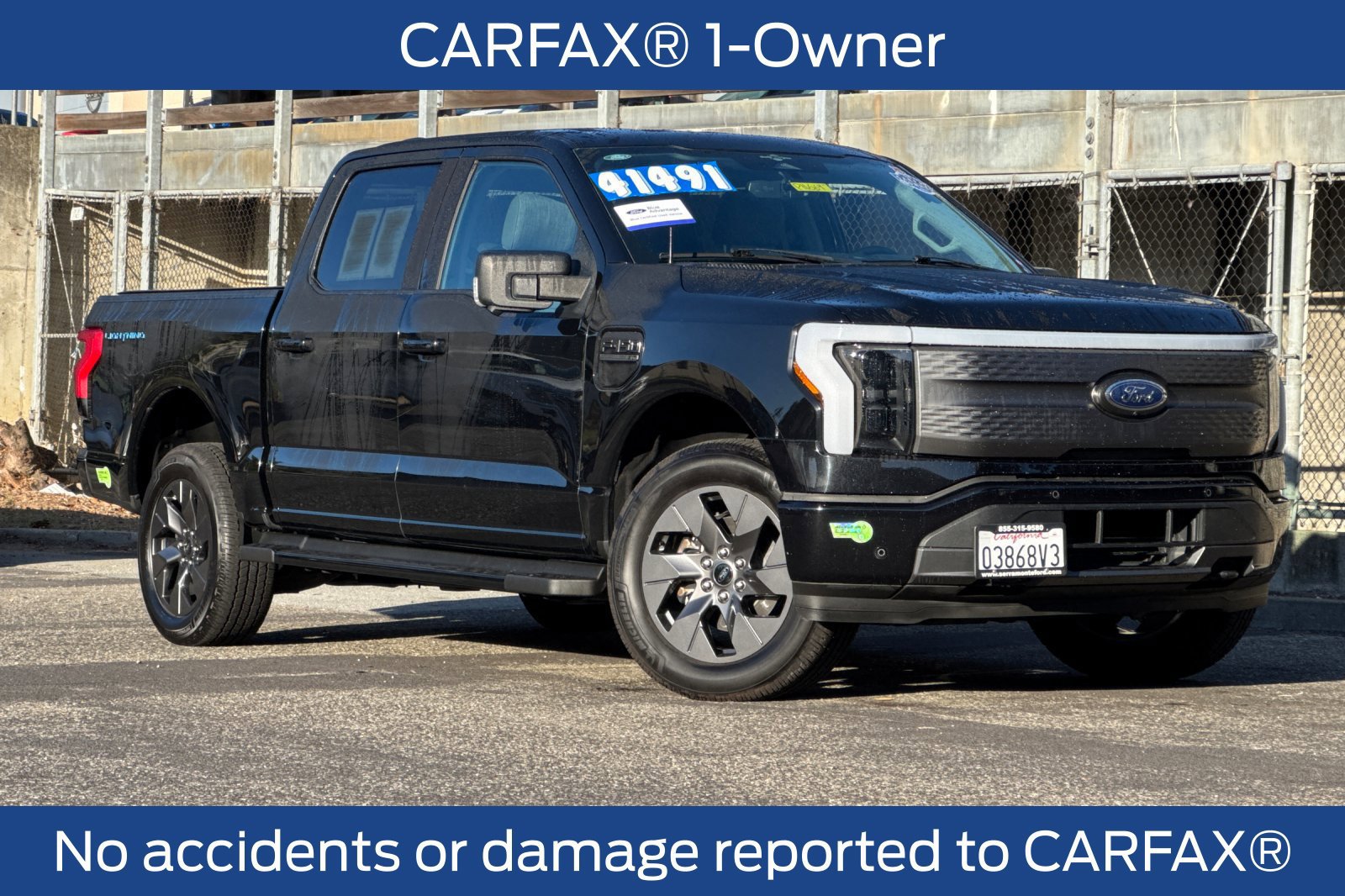 Certified 2023 Ford F150 Lightning XLT w/ Equipment Group 312A High AWD/4WD image 3