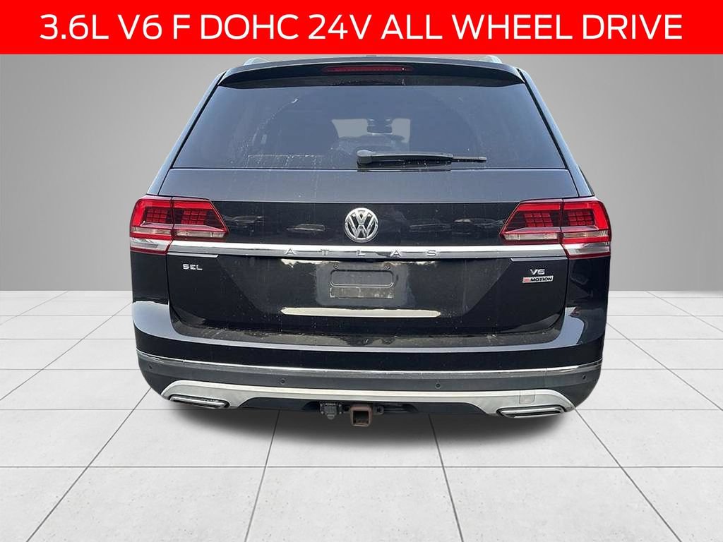 Used 2018 Volkswagen Atlas SEL Premium AWD/4WD image 4