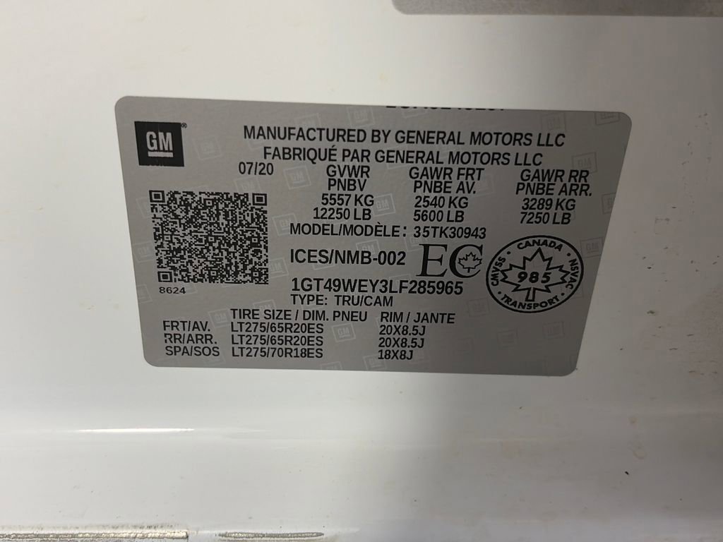 Used 2020 GMC Sierra 3500 Denali w/ Denali Ultimate Package AWD/4WD image 9