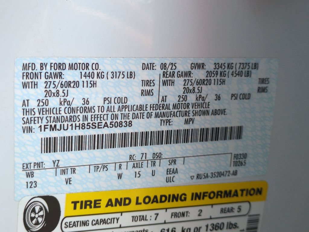 Certified 2025 Ford Expedition Active RWD image 29