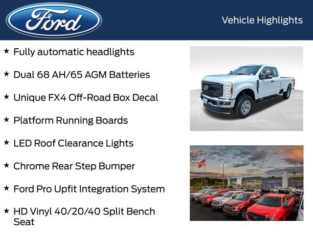 Certified 2024 Ford F350 XL w/ FX4 Off-Road Package AWD/4WD image 13
