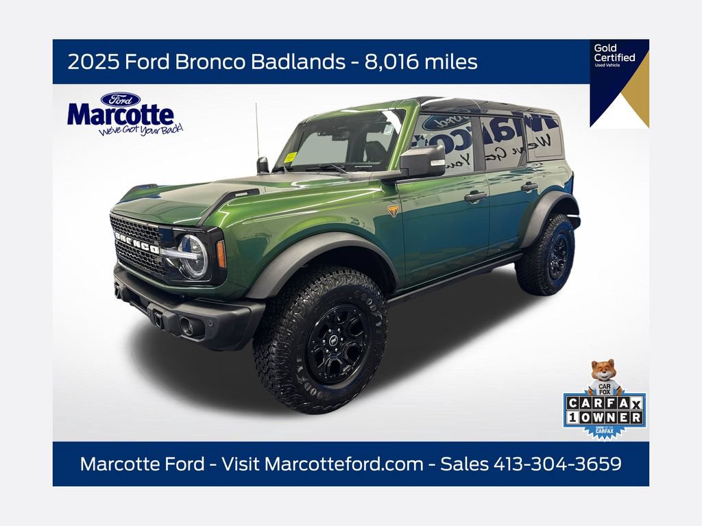Certified 2025 Ford Bronco Badlands