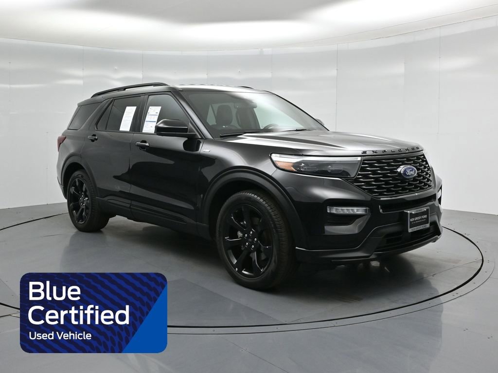 Certified 2022 Ford Explorer ST-Line w/ Class IV Trailer Tow Package image 1