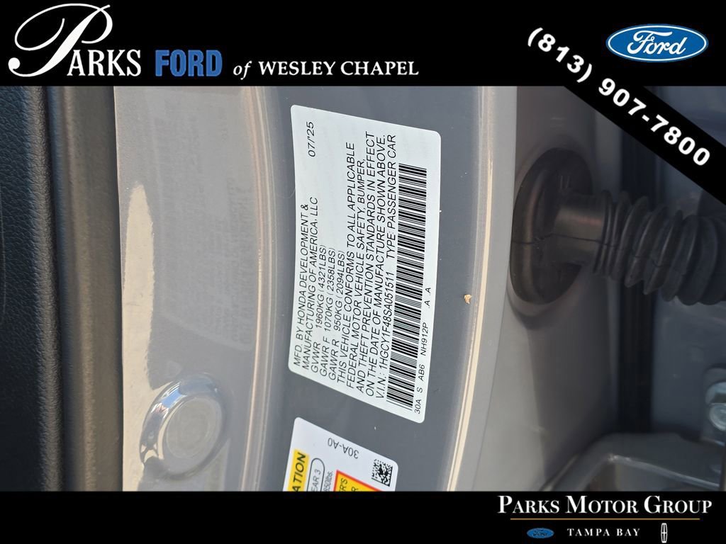 Used 2025 Honda Accord SE image 30