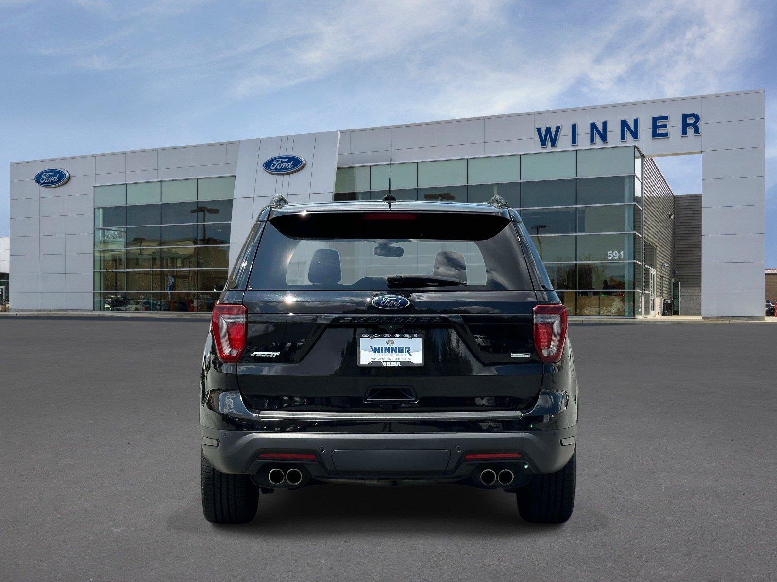 Certified 2019 Ford Explorer Sport w/ Ford Safe & Smart Package AWD/4WD image 3