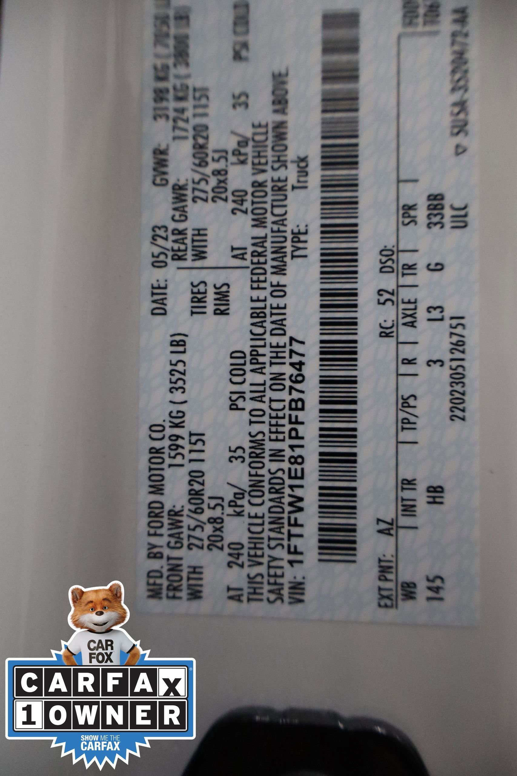 Certified 2023 Ford F150 Lariat w/ FX4 Off-Road Package image 30