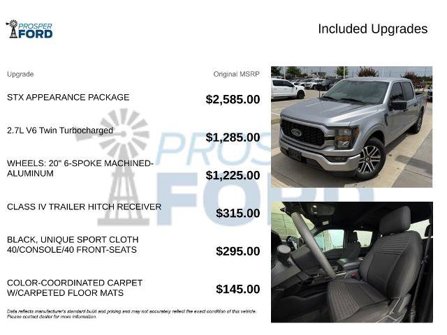 Certified 2023 Ford F150 XL w/ STX Appearance Package RWD image 3