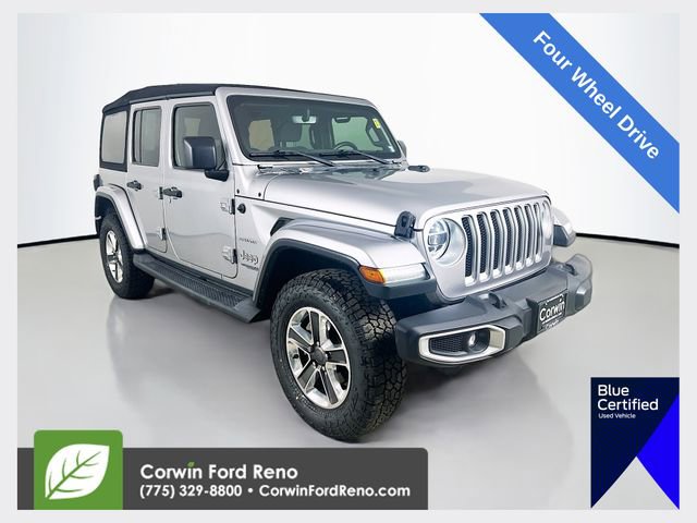 Used 2018 Jeep Wrangler Unlimited Sahara AWD/4WD image 1