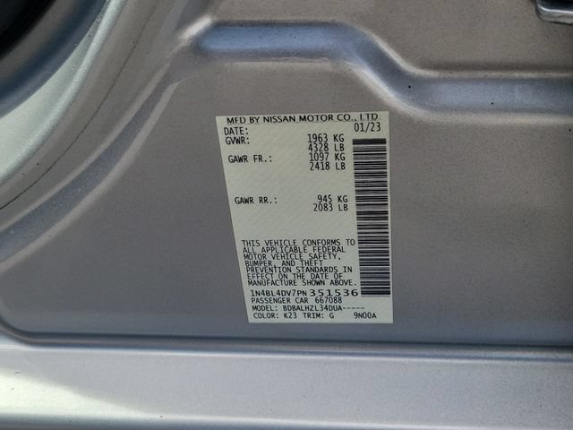 Used 2023 Nissan Altima 2.5 SV FWD image 36