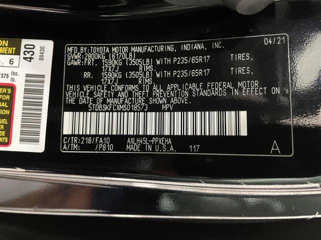 Used 2021 Toyota Sienna LE w/ LE Plus Package image 30