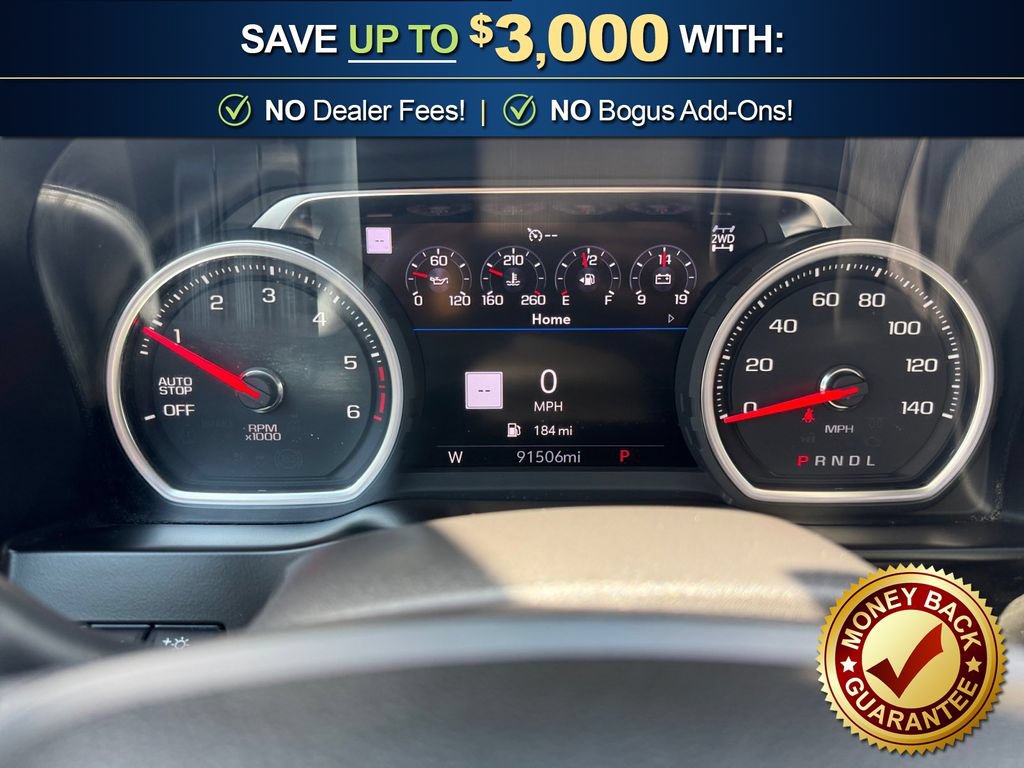 Used 2021 Chevrolet Silverado 1500 LTZ w/ Technology Package AWD/4WD image 19