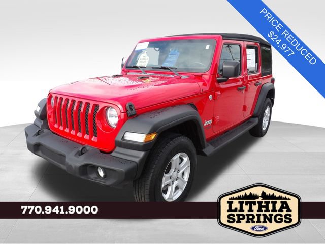 Used 2020 Jeep Wrangler Unlimited Sport S AWD/4WD image 3