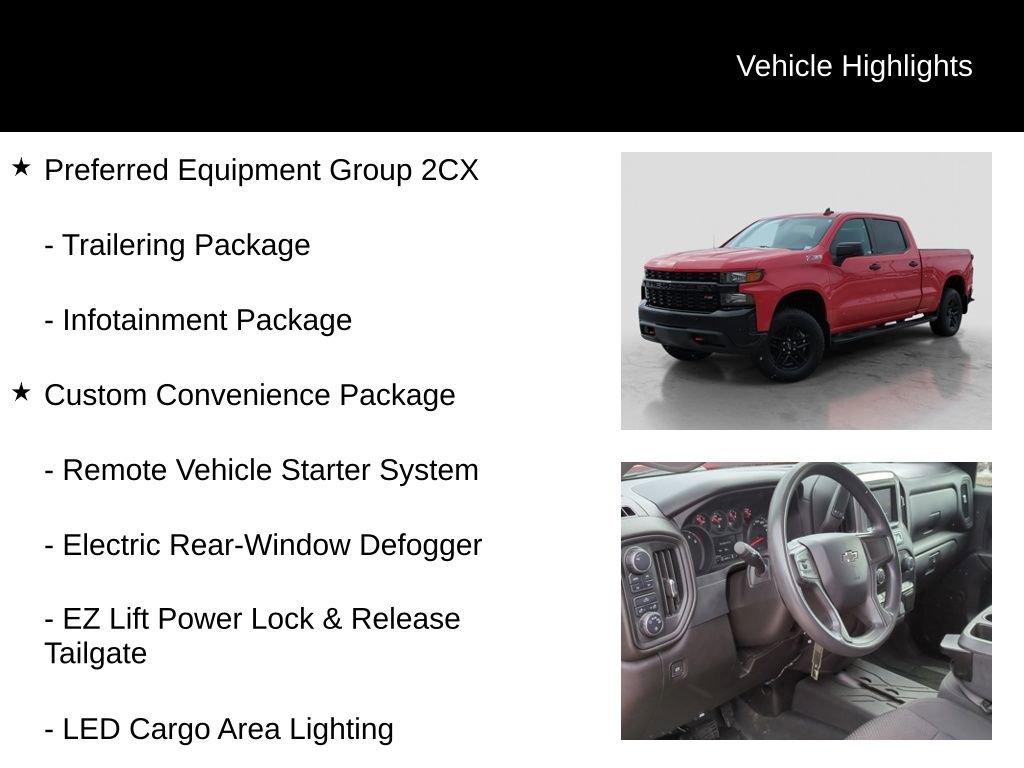 Used 2021 Chevrolet Silverado 1500 Custom Trail Boss image 21