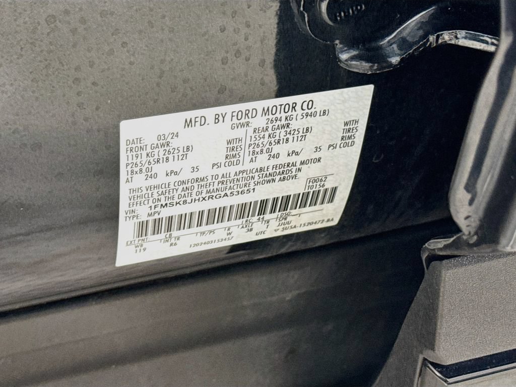 Certified 2024 Ford Explorer Timberline AWD/4WD image 34