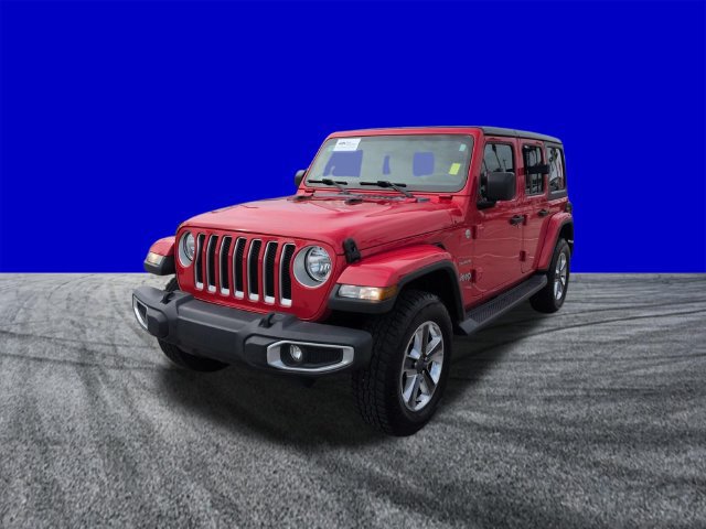 Used 2020 Jeep Wrangler Unlimited Sahara AWD/4WD image 8
