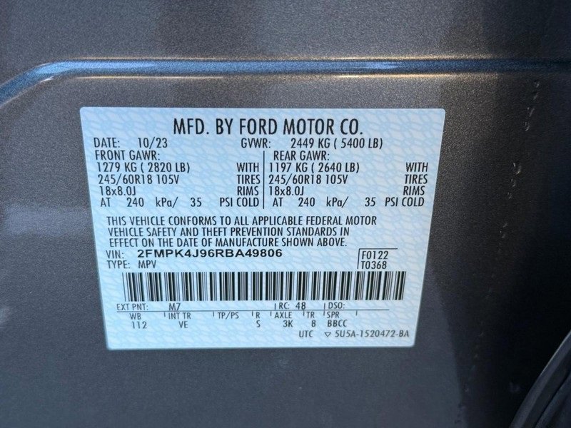 Certified 2024 Ford Edge SEL w/ Convenience Package image 22