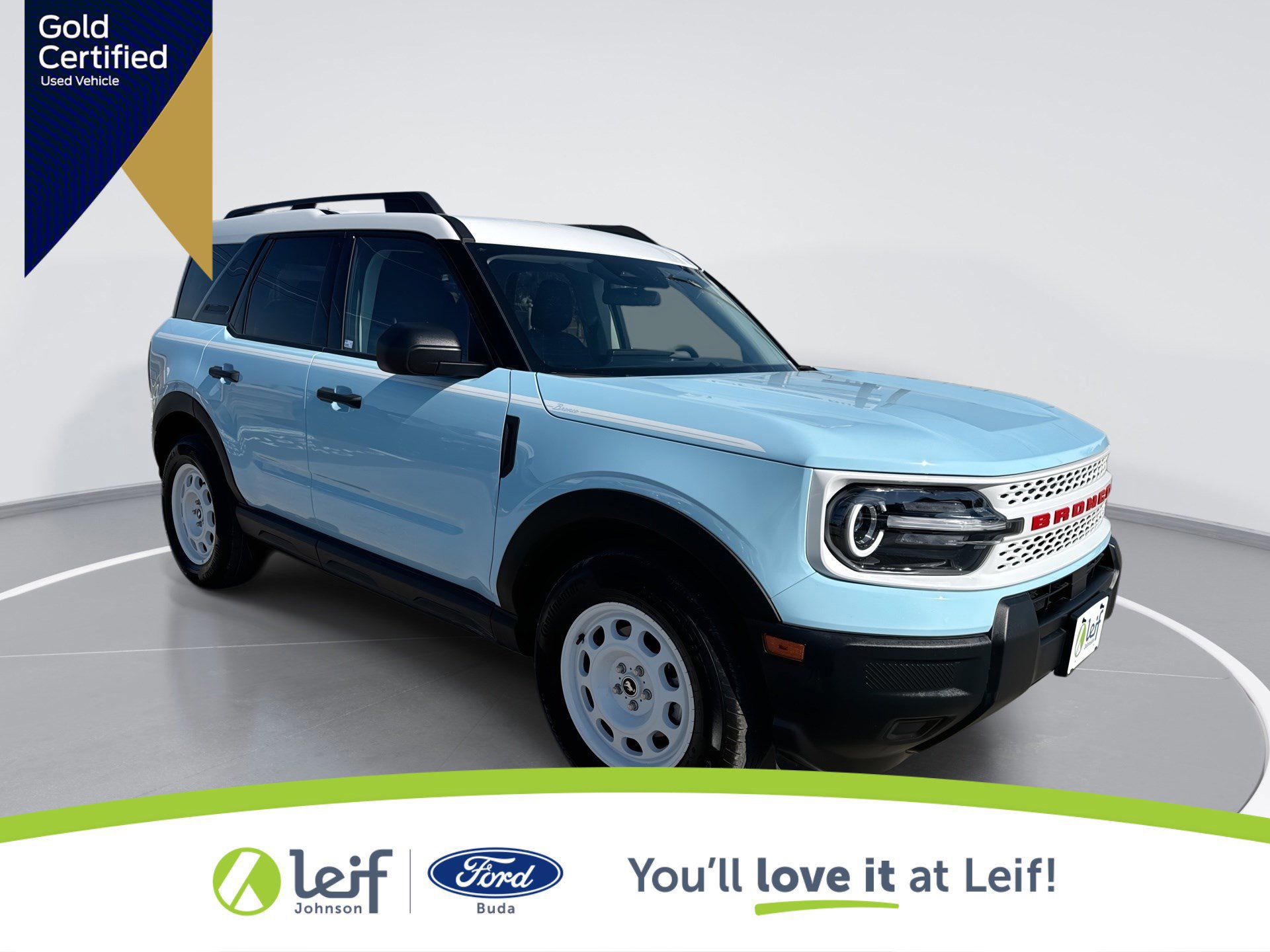 Certified 2025 Ford Bronco Sport Heritage