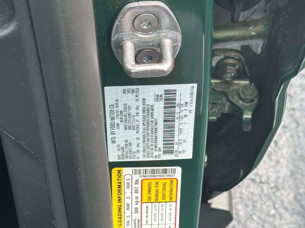 Certified 2024 Ford Bronco Sport Big Bend AWD/4WD image 19