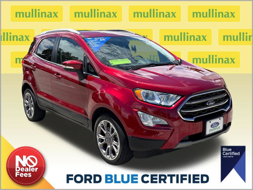 Certified 2019 Ford EcoSport Titanium