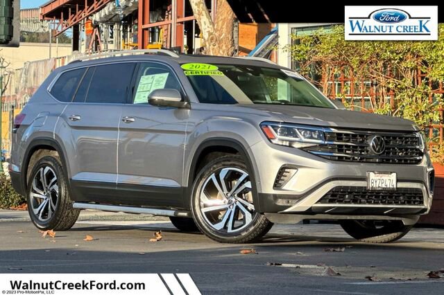 Used 2021 Volkswagen Atlas SEL Premium AWD/4WD image 1