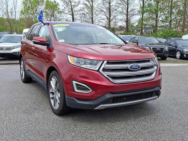 Certified 2018 Ford Edge Titanium w/ Equipment Group 301A AWD/4WD image 2