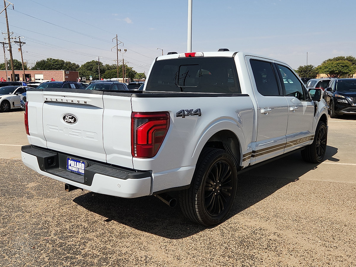 Certified 2025 Ford F150 Platinum w/ Equipment Group 702A High AWD/4WD image 4