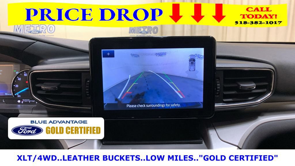 Certified 2022 Ford Explorer XLT w/ Equipment Group 202A image 43