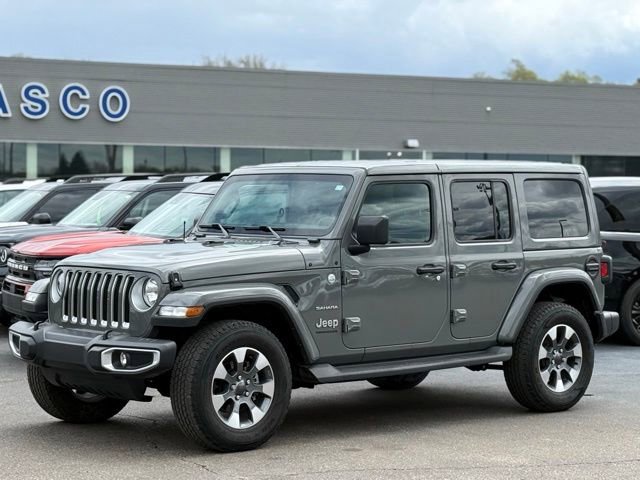 Used 2023 Jeep Wrangler Unlimited Sahara w/ Cold Weather Group AWD/4WD image 42