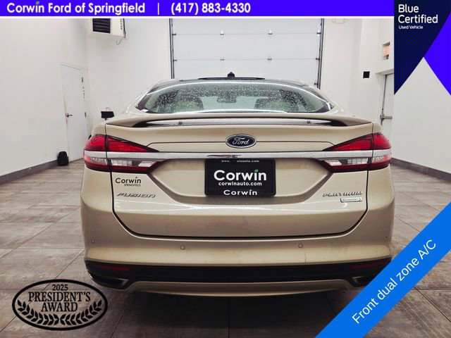Certified 2018 Ford Fusion Platinum FWD image 4