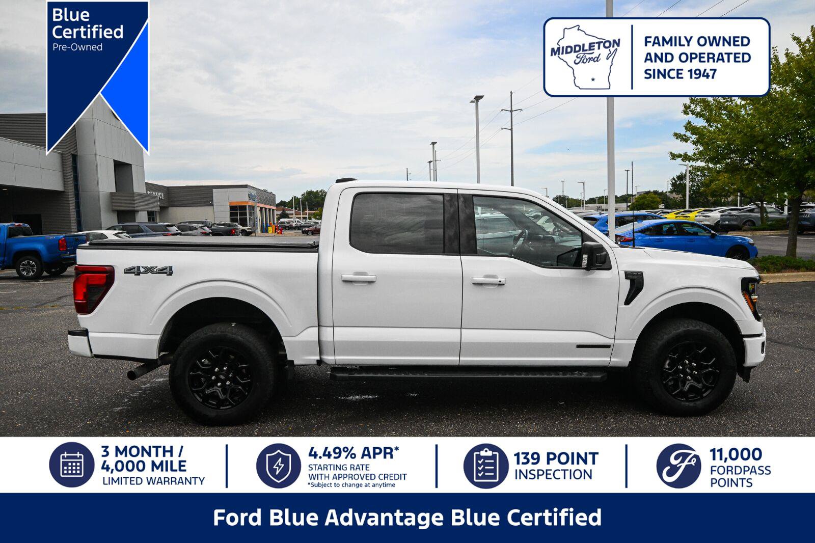 Certified 2024 Ford F150 XLT w/ Equipment Group 302A MID