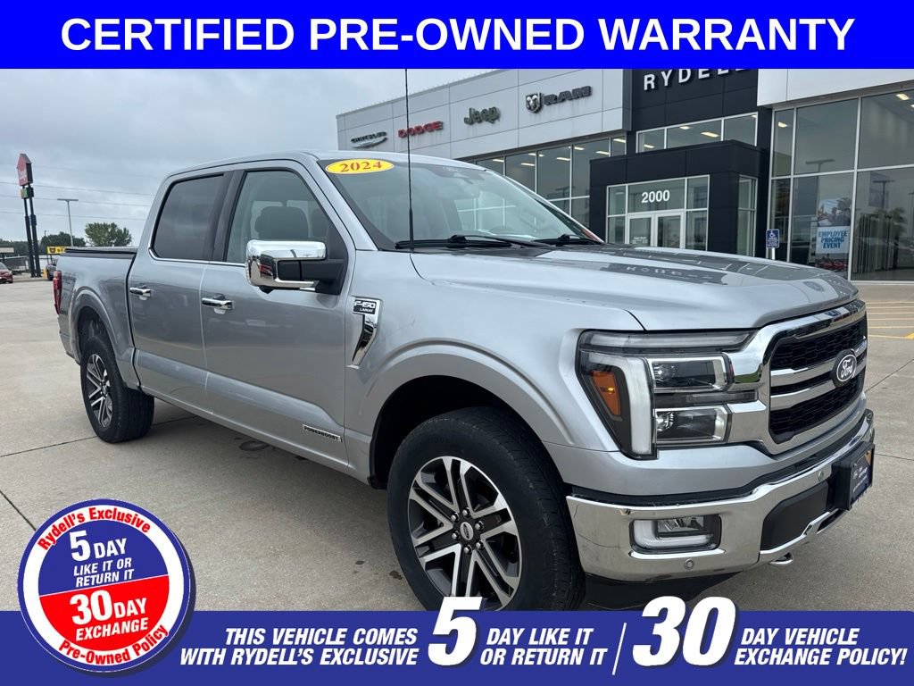 Certified 2024 Ford F150 Lariat w/ Equipment Group 502A High