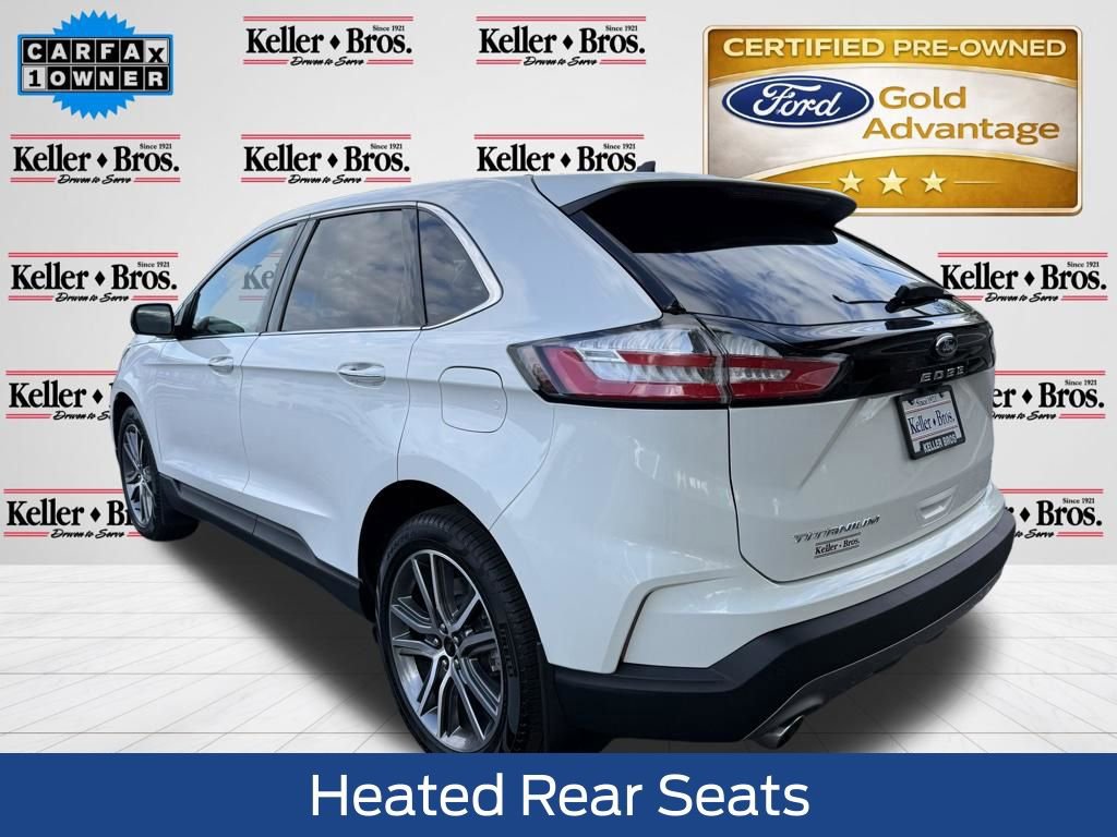 Certified 2024 Ford Edge Titanium w/ Equipment Group 301A AWD/4WD image 6
