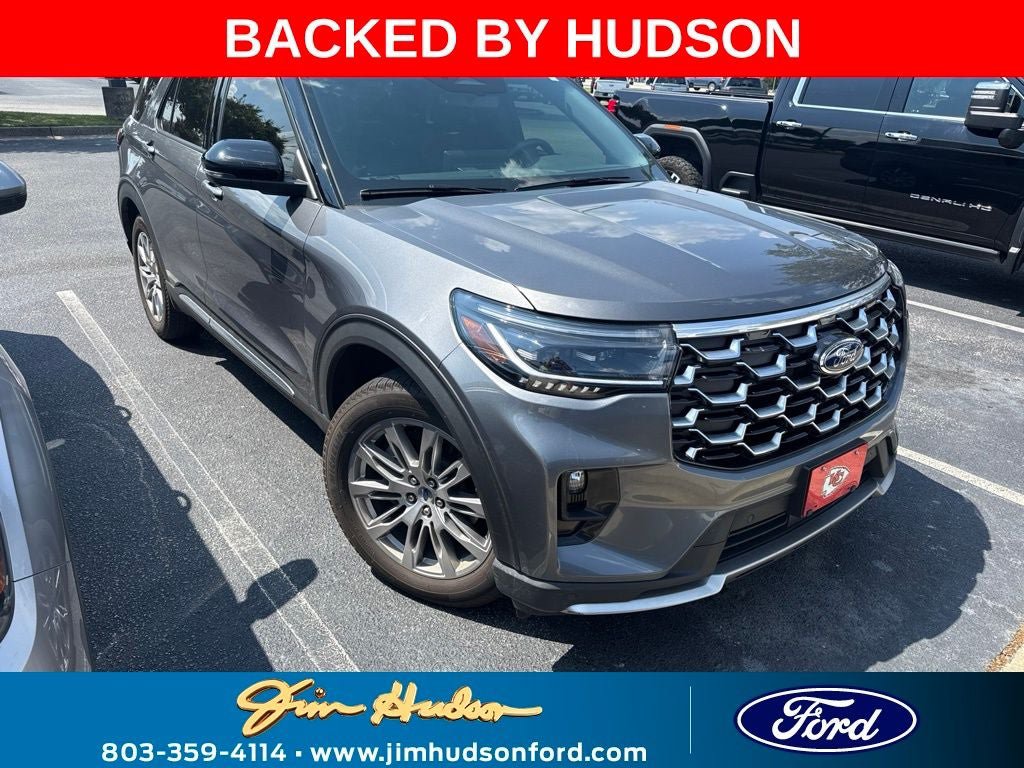 Certified 2025 Ford Explorer Platinum RWD image 1