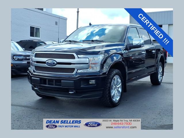 Certified 2019 Ford F150 Platinum w/ Equipment Group 701A Luxury