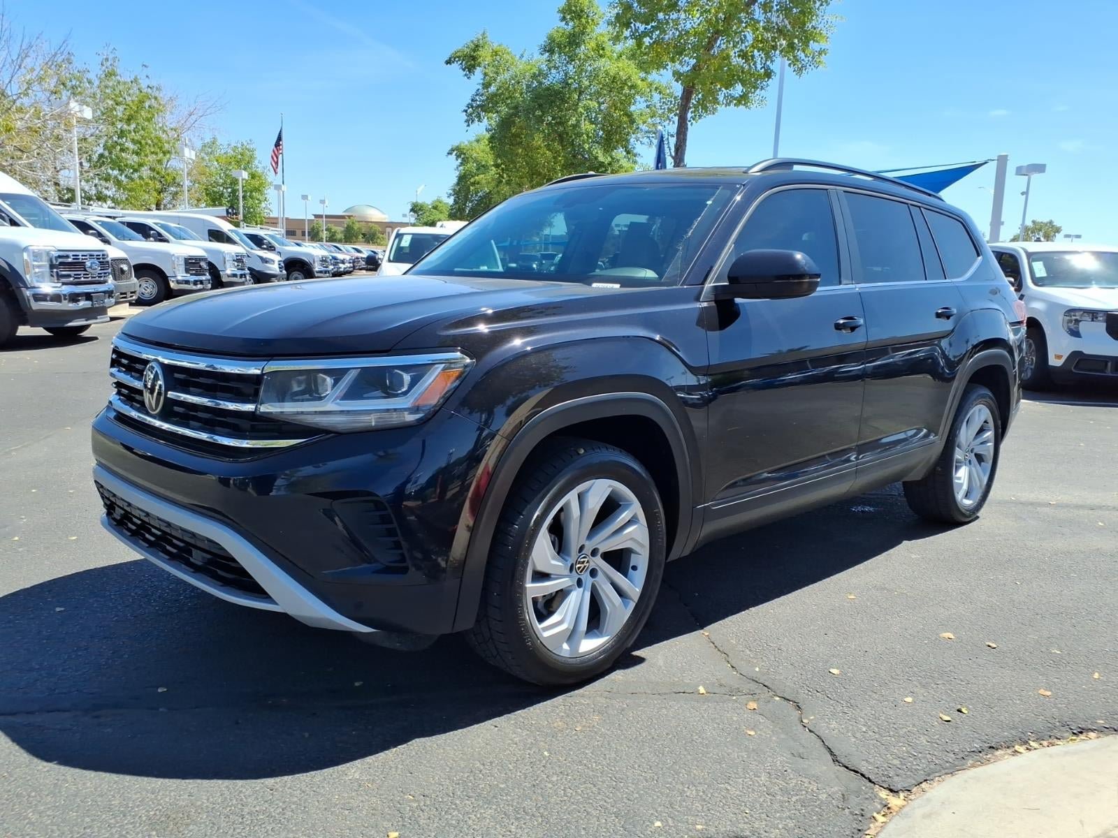 Used 2022 Volkswagen Atlas SE AWD/4WD image 8
