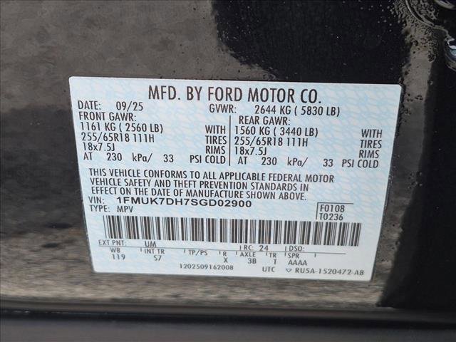 Certified 2025 Ford Explorer Active w/ Active Comfort Package RWD image 24