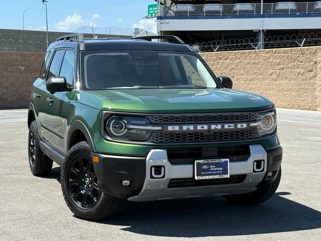Certified 2025 Ford Bronco Sport Badlands w/ Badlands Tech Package AWD/4WD video 2