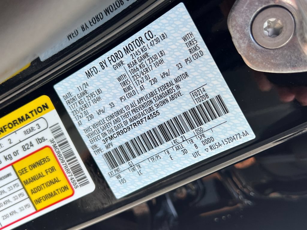 Certified 2024 Ford Bronco Sport Badlands AWD/4WD image 30