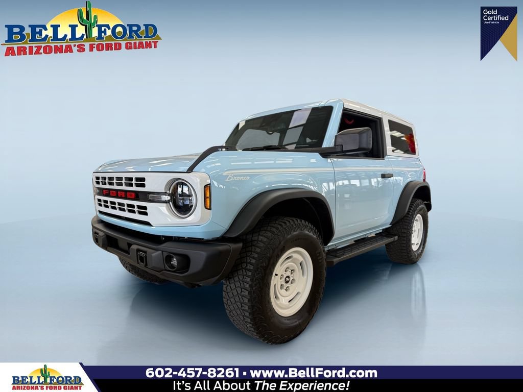 Certified 2024 Ford Bronco Heritage Edition AWD/4WD image 1