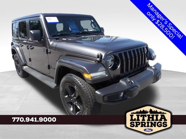 Used 2022 Jeep Wrangler Unlimited Sahara