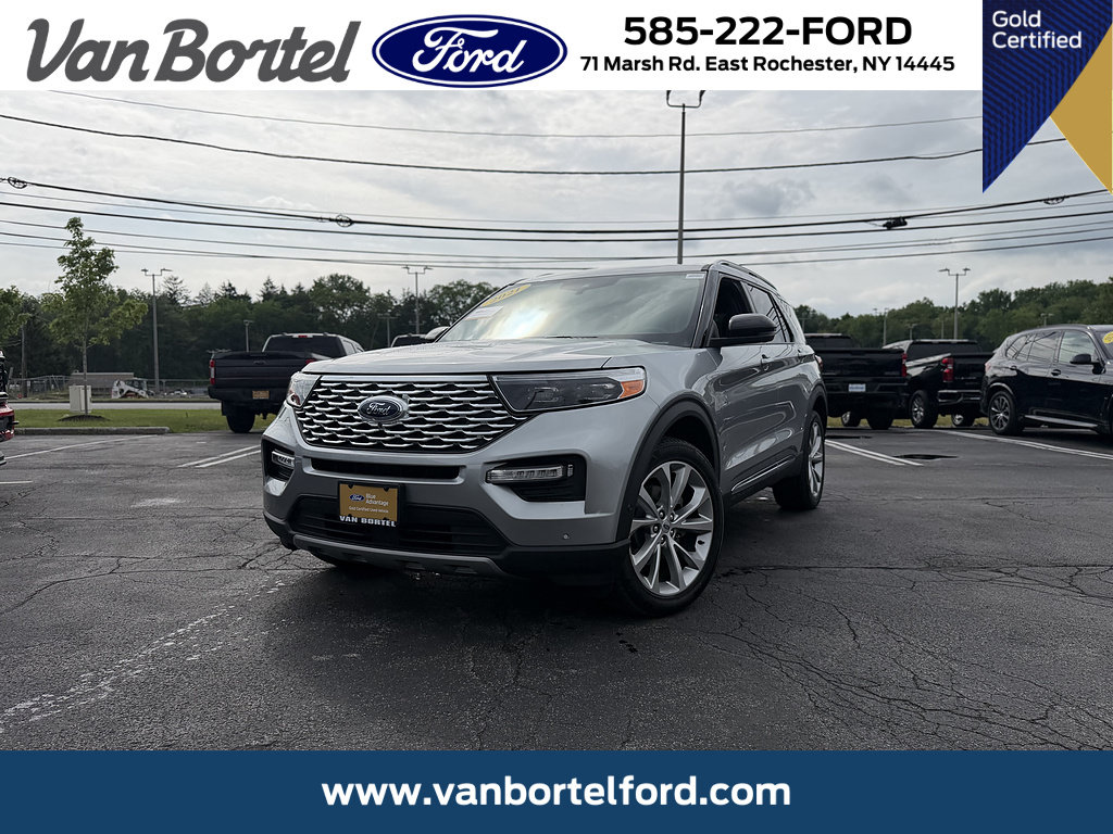 Certified 2021 Ford Explorer Platinum w/ Equipment Group 601A